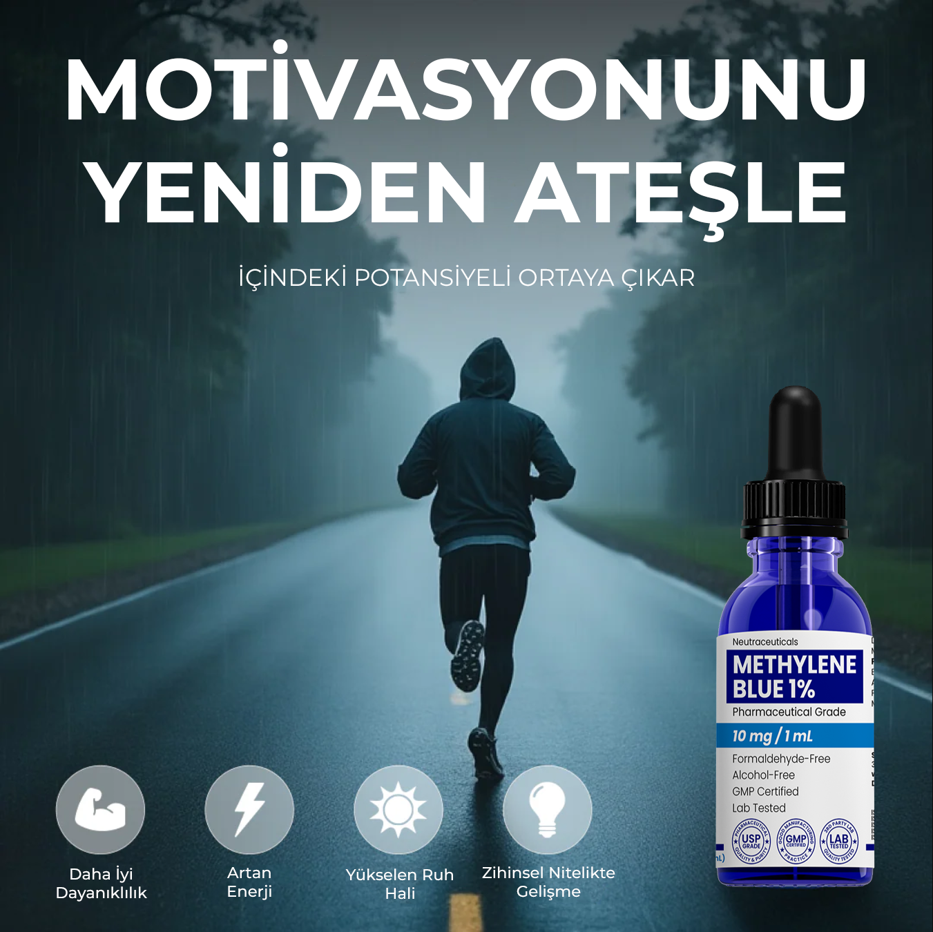 Metilen Mavisi - Premium USP Dereceli - 50ML